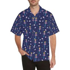 Fairy Cartoon Style Print Pattern 3D Hawaiian Shirt
